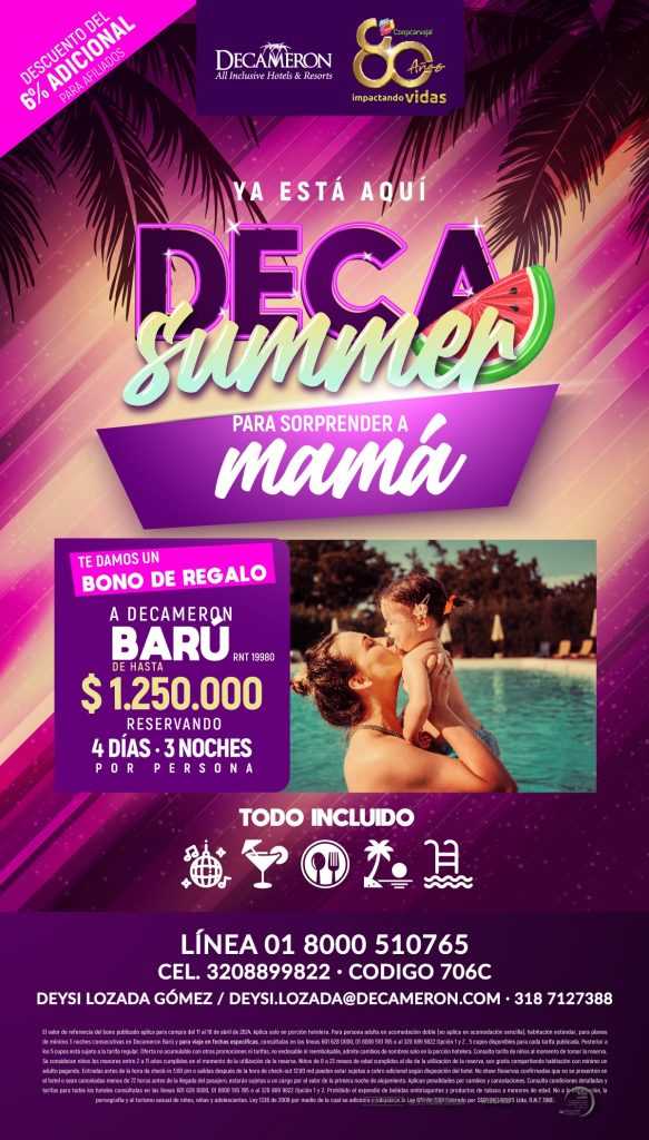 Promo Decasummer Colombia 🎁