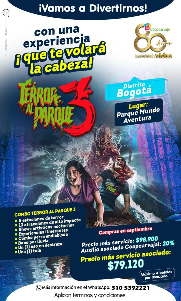 Terror al parque Bogotá